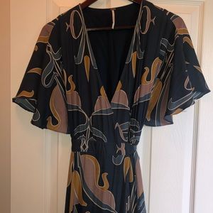 Free People Chiffon Maxi Dress